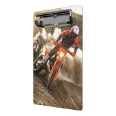 Motocross Rider Mini Klemmbrett (Gewinkelt2)