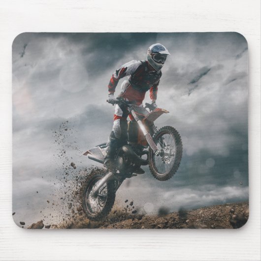 Motocross Rider Mousepad (Vorne)