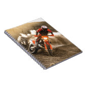Motocross Rider Notizblock (Rechte Seite)