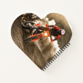 Motocross Rider Notizblock (Rückseite)