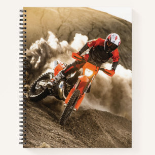 Motocross Rider Notizblock