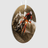 Motocross Rider Ornament (Vorderseite)
