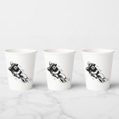 Motocross Rider Pappbecher