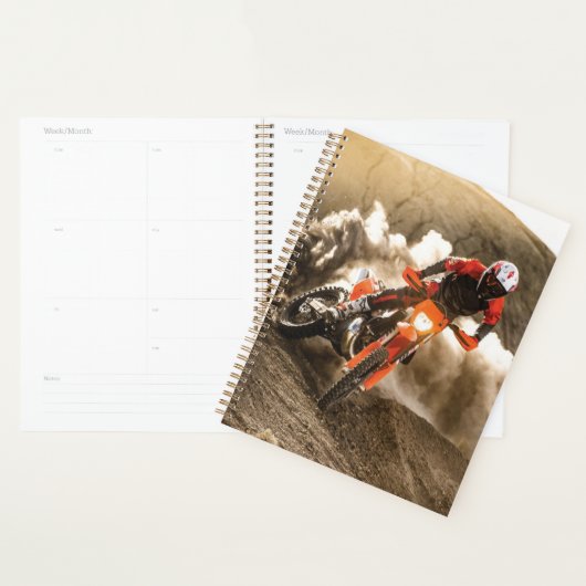 Motocross Rider Planer (Anzeige)