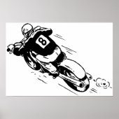 Motocross Rider Poster (Vorne)