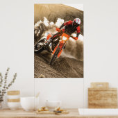 Motocross Rider Poster (Küche)