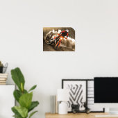 Motocross Rider Poster (Heimbüro)