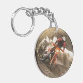 Motocross Rider Schlüsselanhänger (Vorderseite links)