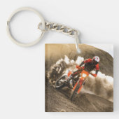 Motocross Rider Schlüsselanhänger (Vorderseite)
