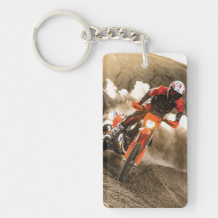 Motocross Rider Schlüsselanhänger
