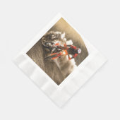 Motocross Rider Serviette (Ecke)