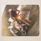 Motocross Rider Sherpadecke (Vorderseite (Horizontal))