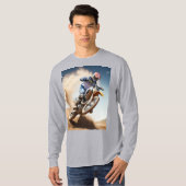 Motocross Rider T-Shirt (Vorne ganz)
