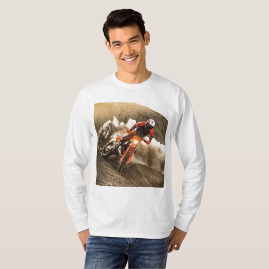 Motocross Rider T-Shirt (Vorne ganz)
