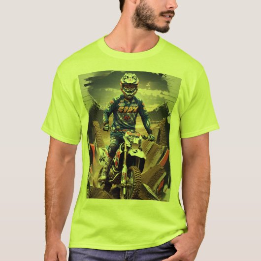 Motocross Rider T-Shirt (Vorderseite)