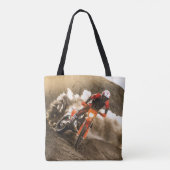 Motocross Rider Tasche (Rückseite)