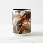 Motocross Rider Tasse (Zentrum)