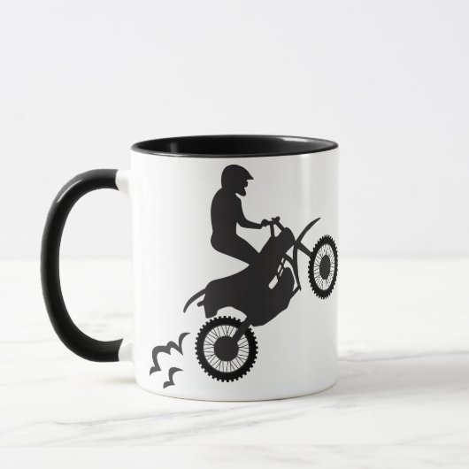 Motocross Rider Tasse (Links)