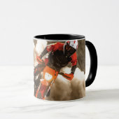 Motocross Rider Tasse (VorderseiteRechts)
