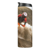 Motocross Rider Thermosbecher (Nach rechts gedreht)