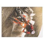 Motocross Rider Tischdecke (Vorderseite (Horizontal))