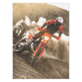 Motocross Rider Tischdecke (Vorderseite)