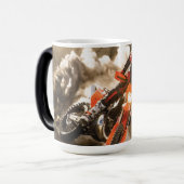 Motocross Rider Verwandlungstasse (Vorderseite Links)