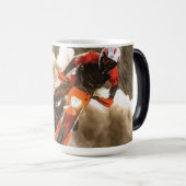 Motocross Rider Verwandlungstasse (VorderseiteRechts)