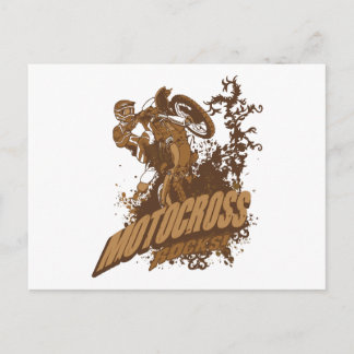 Motocross Rocks! Postkarte