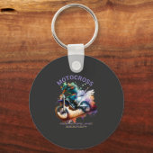 Motocross Schlüsselanhänger (Rückseite)