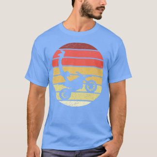 Motocross Seatgrab Retro Style Vintag 791 T-Shirt