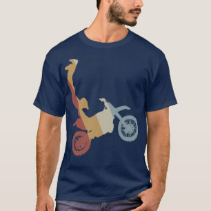 Motocross Seatgrab Retro Style Vintag 797 T-Shirt