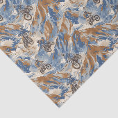 Motocross Seidenpapier (Ausschnitt)