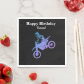 Motocross Serviette (Beispiel)