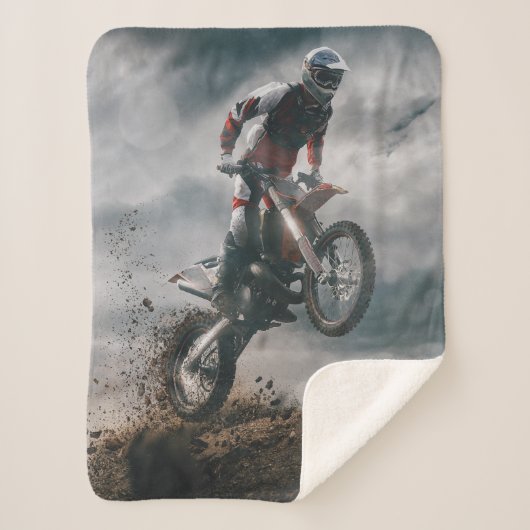 Motocross Sherpadecke (Vorderseite)