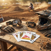 Motocross Spielkarten