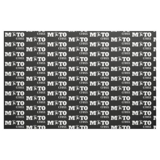 Motocross Stoff (Fat Quarter (45,7 x 55,9 cm))