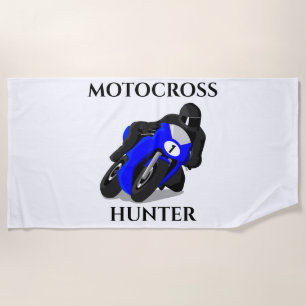 MOTOCROSS Strandtuch. Strandtuch