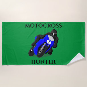 MOTOCROSS Strandtuch. Strandtuch
