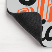 Motocross-Süchtiger Mousepad (Ecke)