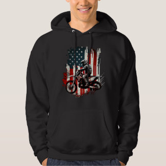 Motocross Supercross FMX Fahrer Dirt Bike Freestyl Hoodie