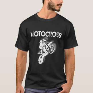 Motocross T - Shirt Braap Dirt Bike Gift Biker Lon