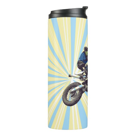 Motocross Thermosbecher (Nach links gedreht)