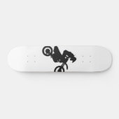 Motocross-Treiber - Hintergrundfarbe auswählen Skateboard (Horizontal)