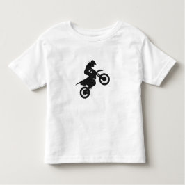 Motocross-Treiber - Wählen Sie die Hintergrundfarb Kleinkind T-shirt