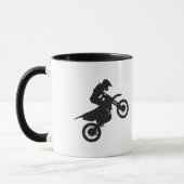Motocross-Treiber - Wählen Sie die Hintergrundfarb Tasse (Links)