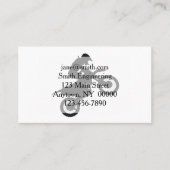 Motocross-Treiber - Wählen Sie die Hintergrundfarb Visitenkarte (Vorderseite)