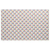 Motocross-Tricolor Emblem Stoff (Yard (91,4 cm))