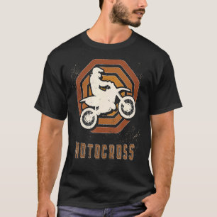 Motocross Vintag Retro Classic Sport Liebe T-Shirt