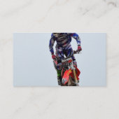Motocross Visitenkarte (Rückseite)